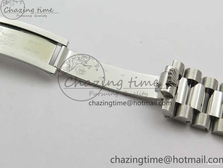 MiroTime 0307 Neat Day-Date 40mm 228239 BP New Dial Version 904 SS RG Stick Markers Dial on SS President Bracelet A 2819